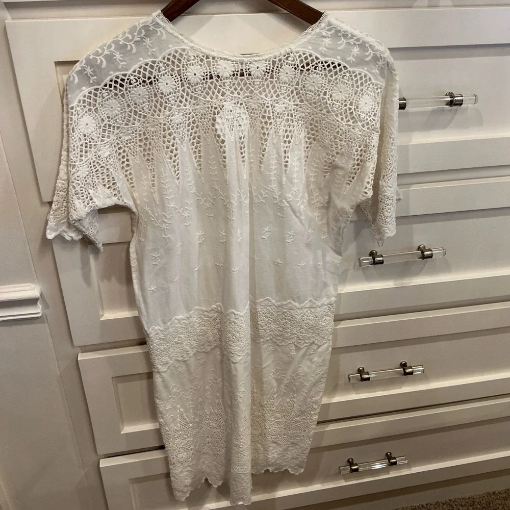 Ulla Johnson White Lace 100% cotton dress - Picture 8 of 9